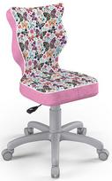 Entelo Childrens Chair Petit Size 3 Grey/Butterflies ST31