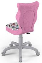 vaikiska kede - Entelo Childrens Chair Petit Size 3 Grey/Butterflies ST31 - 3 nuotrauka