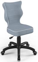 Entelo Childrens Chair Petit Size 4 Black/Blue JS06