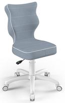 Entelo Childrens Chair Petit Size 4 White/Blue JS06