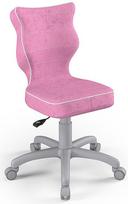 Entelo Childrens Chair Petit Size 4 Grey/Pink VS08