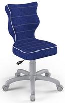 Entelo Childrens Chair Petit Size 3 Grey/Navy Blue VS06