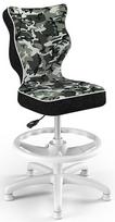 Entelo Petit Black HC+F Size 3 Children Chair ST33 White/Camo