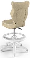 vaikiska kede - Entelo Petit Black HC+F Size 4 Children Chair VS26 White/Beige - 3 nuotrauka