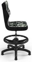 vaikiska kede - Entelo Petit Black HC+F Size 3 Children Chair ST33 Black/Camo - 2 nuotrauka