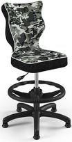 Entelo Petit Black HC+F Size 4 Children Chair ST33 Black/Camo