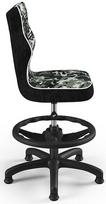 vaikiska kede - Entelo Petit Black HC+F Size 4 Children Chair ST33 Black/Camo - 2 nuotrauka
