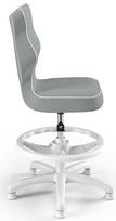 kedes ergonomiskos - Entelo Petit Black HC+F Size 4 Children Chair JS03 White/Grey - 2 nuotrauka