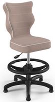 Entelo Petit Black HC+F Size 4 Children Chair JS08 Black/Beige