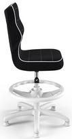 vaikiska kede - Entelo Petit Black HC+F Size 4 Children Chair JS01 White/Black - 2 nuotrauka