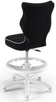 vaikiska kede - Entelo Petit Black HC+F Size 4 Children Chair JS01 White/Black - 3 nuotrauka