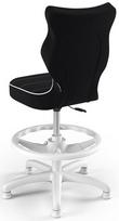vaikiska kede - Entelo Petit Black HC+F Size 3 Children Chair JS01 White/Black - 3 nuotrauka