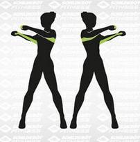 gumos juostos - Apkrovos guma Schildkrot Fitness 960128 - 6 nuotrauka