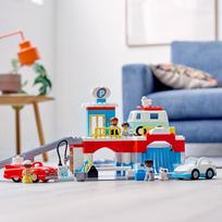 lego automobiliu plovykla - LEGO Duplo Automobilių garažas ir plovykla - 3 nuotrauka