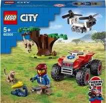 lego city - 60300 LEGO® City Laukinės gamtos gelbėtojų keturratis - 1 nuotrauka