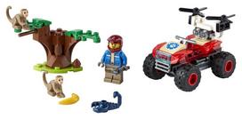 lego city - 60300 LEGO® City Laukinės gamtos gelbėtojų keturratis - 2 nuotrauka