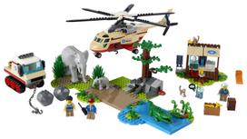 lego gelbetojai - LEGO City Laukinės gamtos gelbėtojų operacija 60302 - 4 nuotrauka