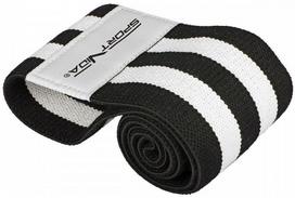 SportVida Fitness & Crossfit Rubber Hip Band 40x7.6cm Black