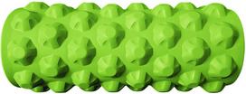 treniruociu cilindras - SportVida EVA Exercise And Massage Foam Roller 33x3cm Lime - 2 nuotrauka