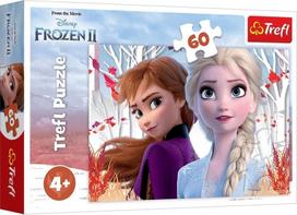 frozen puzzle - Trefl Puzzle Frozen II 60pcs 17333 - 1 nuotrauka
