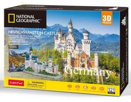 3D dėlionė Cubicfun National Geographic, 121 vnt.