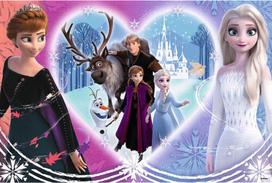 frozen puzzle - Dėlionė Trefl Frozen II, 160 vnt. - 2 nuotrauka