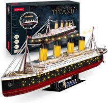 3D dėlionė Cubicfun Titanic, 266 vnt.
