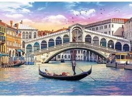 saulelydzio - Trefl Puzzle Rialto Bridge Venice 500pcs 37398 - 2 nuotrauka