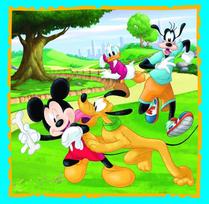 peliukas mikis - Trefl 3-In-1 Puzzle Mickey Mouse & Friends 20/36/50pcs 34846 - 3 nuotrauka