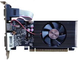 vaizdo plokstes (gpu) 4gb - Afox GeForce GT 730 4GB AF730-4096D3L6 - 1 nuotrauka
