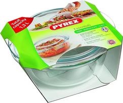 stikliniai kepimo indai - Pyrex Essential Round 1.3L - 2 nuotrauka