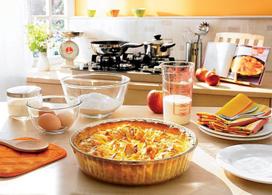 stikliniai kepimo indai - Pyrex Bake&Enjoy Flan Dish D26cm - 3 nuotrauka