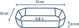 stikliniai kepimo indai - Pyrex Inspiration Roaster 2.6L/30x20cm - 3 nuotrauka