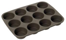 Lurch Flexiform For Muffins 12pcs Brown Silicone