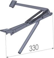 siltnamio duris - Univent, 300 mm x 100 mm x 150 mm - 2 nuotrauka