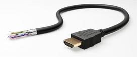 8k hdmi 0.5m - Laidas Goobay Kaapeli, juoda, 0.5 m - 3 nuotrauka