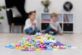 plus konstruktorius - Plus Plus konstruktorius, DIDELĖS, 200, plastikinė pakuotė - 4 nuotrauka