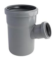 galas vamzdzio - Trišakis Magnaplast HTplus, 110 mm - Lygus galas / 75 mm - Movinis galas, 67 ° - 1 nuotrauka