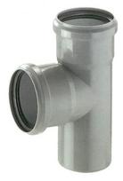 kanalizacijos vamzdziai - Vidaus kanalizacijos trišakis HTplus, Ø 110 / 110 mm, 90° - 1 nuotrauka