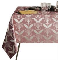 AmeliaHome Oxford Tablecloth AH Floris Rose 140x300cm
