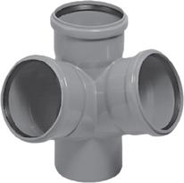 Keturšakis Magnaplast HTplus, 110 mm - Lygus galas / 110 mm - Movinis galas, 67 °