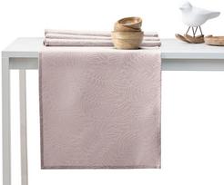 AmeliaHome Gaia AH/HMD Tablecloth Set PowderPink 115x250/35x250 2pcs