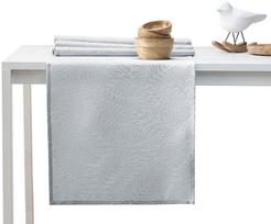 AmeliaHome Gaia AH/HMD Tablecloth Set LightGrey 115x180/35x180 2pcs