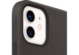 iphone 12 case - Dėklas silikoninis iPhone 12 mini juoda - 2 nuotrauka