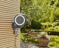 gardena rollup m - Gardena Wall Mounting Hose Box Roll-Up M White - 3 nuotrauka