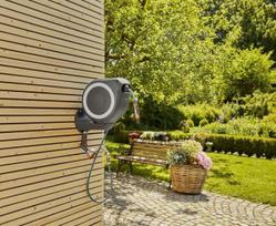 laistymo zarnos rite - Gardena Wall Mounting Hose Box Roll-Up S White - 3 nuotrauka