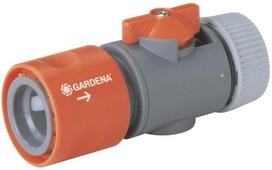 laistymo zarnos 50 - Gardena Waterstop Connector 13mm 00942-50 - 1 nuotrauka