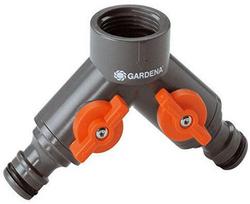 laistymo zarnos gardena - Gardena 2-Way Splitter G3/4" 00938-20 - 1 nuotrauka