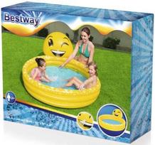 senukai baseinai - Bestway Emoji, 165x144x69cm, geltonas - 6 nuotrauka