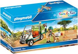 Playmobil - Zoo vet with vehicle 70346